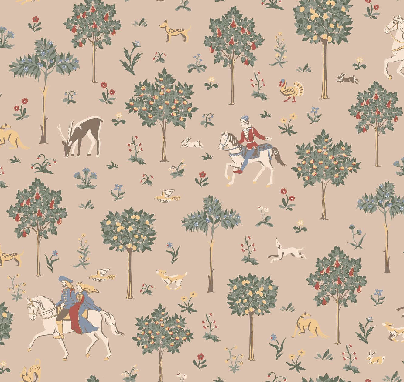 Обои Loymina Шервуд Осенняя охота Brit22 002 10,05×1